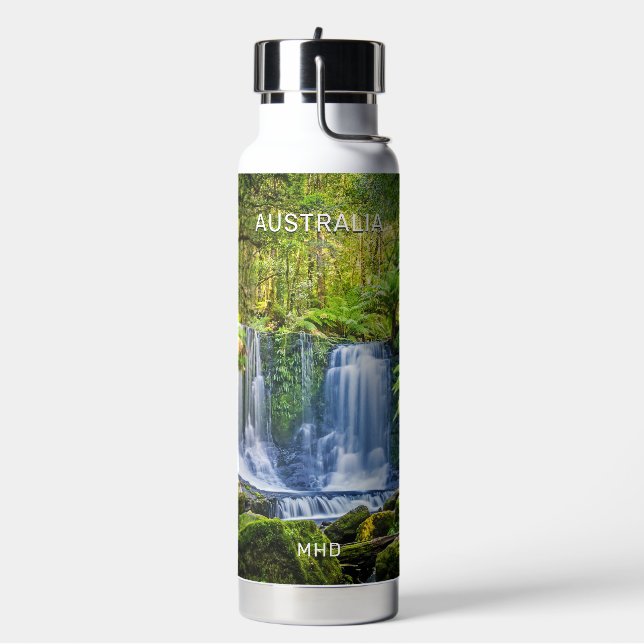 Bouteille D'eau Horseshoe Falls Australie Custom Monogram (Gym)