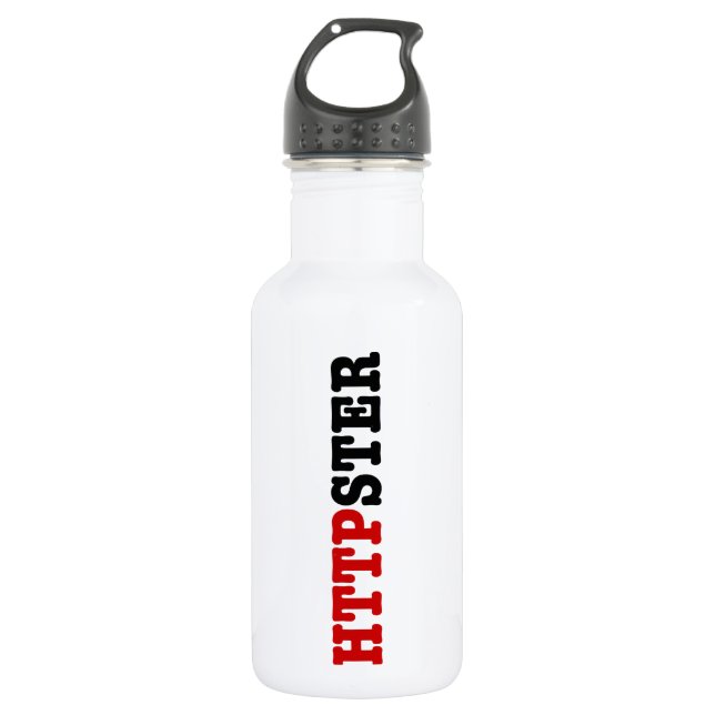 BOUTEILLE D'EAU HTTPSTER (Devant)