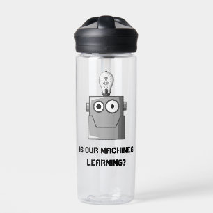 Bouteille D'eau Humour de la technologie d'apprentissage automatiq