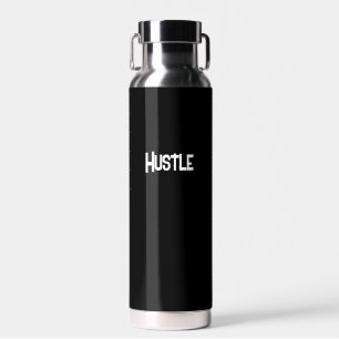 Bouteille D'eau Hustle noir/argent