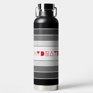 Bouteille D'eau HYDRATE À Écart Moderne