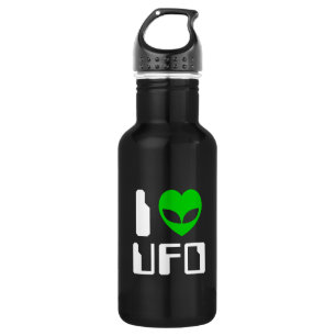 Bouteille D'eau I Alien Heart UFO