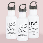 Bouteille D'eau I Do Crew Bridal Party Bachelorette Party Favorise<br><div class="desc">I Do Crew Bridal Party Bachelorette Party favorise Water Bottle</div>