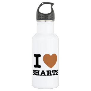 Bouteille D'eau I Heart Sharts