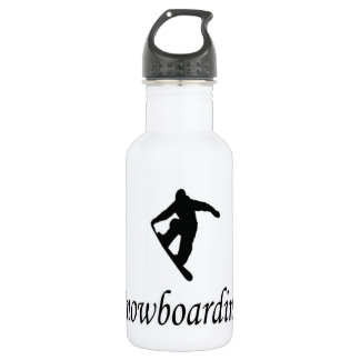 Bouteille D'eau I Love Snowboard