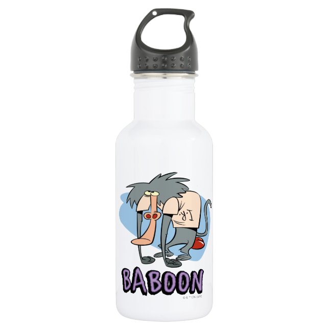 Bouteille D'eau I.R. Baboon Character Graphic (Devant)