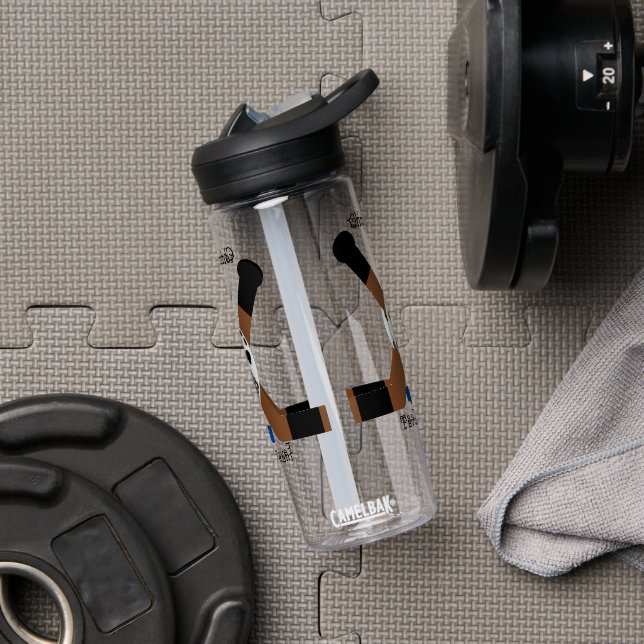 Bouteille D'eau Ice Hockey Design Personalised (Droite)