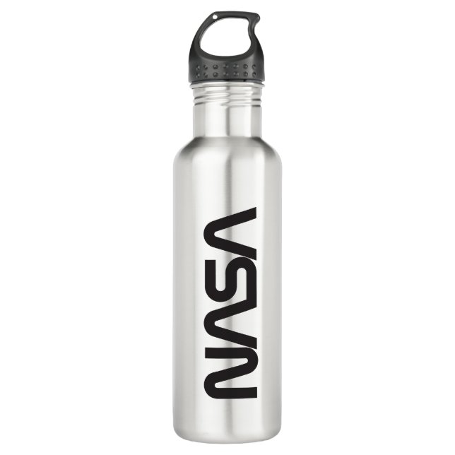Bouteille D'eau Iconique NASA Circa Mercury Grey 24 oz (Devant)