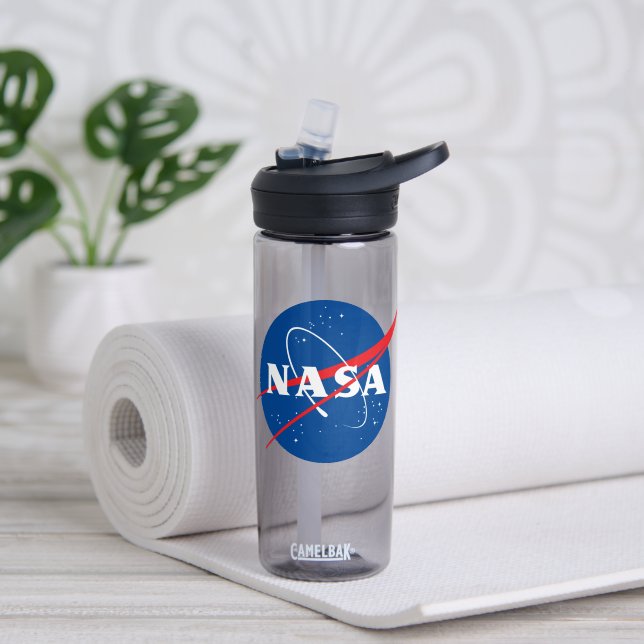 Bouteille D'eau Iconique NASA Moon Tinted 20 oz (Yoga (pivotée))