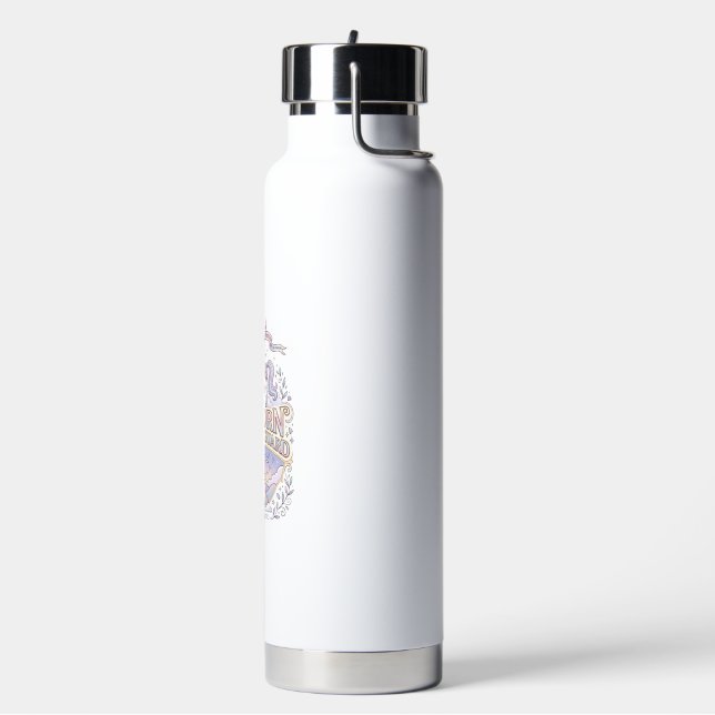 Bouteille D'eau Idée de cadeau licorne Wanderlust licorne concepti (Gym)