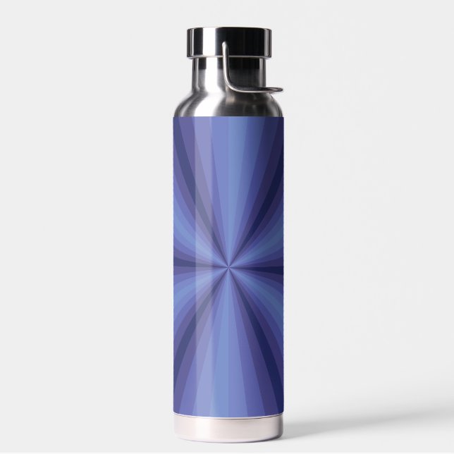 Bouteille D'eau Illusion optique bleue (Gauche)