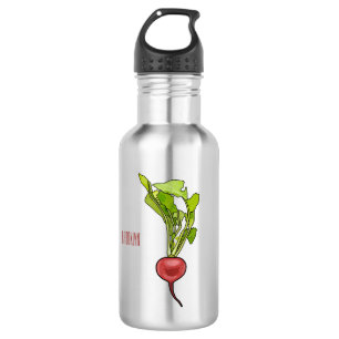 Bouteille D'eau Illustration de dessin Radish