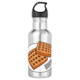 Bouteille D'eau Illustration de gaufre
