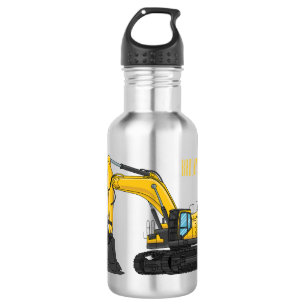 Bouteille D'eau Illustration de la pelle Crawler