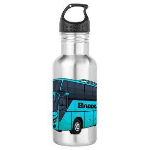 Bouteille D'eau Illustration d'un autobus à passagers moderne