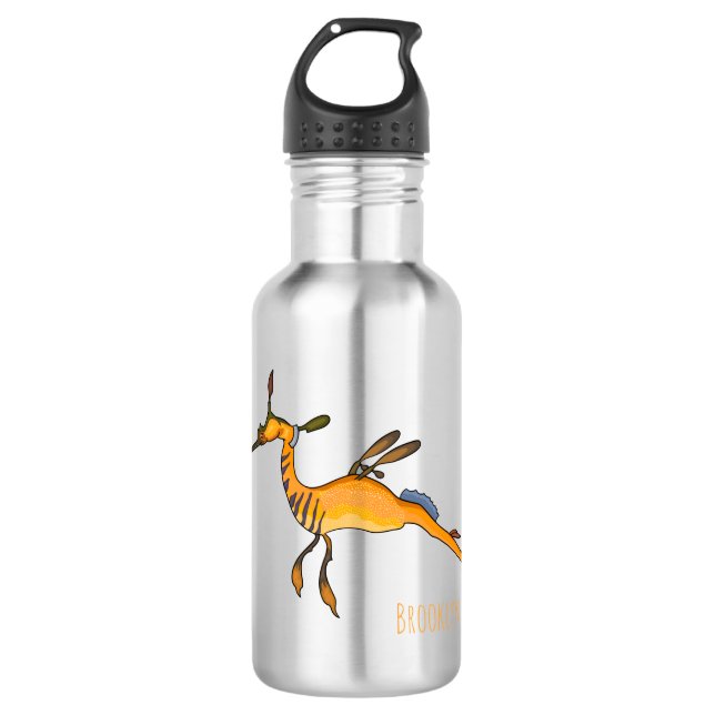 Bouteille D'eau Illustration Weedy seadragon (Devant)