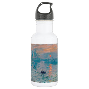 Bouteille D'eau Impression Soleil Levant Claude Monet