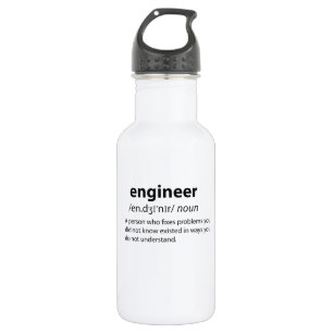 Bouteille D'eau Ingénieur Définition de dictionnaire drôle