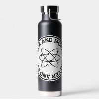 Insigne atomique Rick et Morty pour toujours et ja
