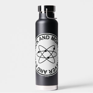 Bouteille D'eau Insigne atomique Rick et Morty pour toujours et ja