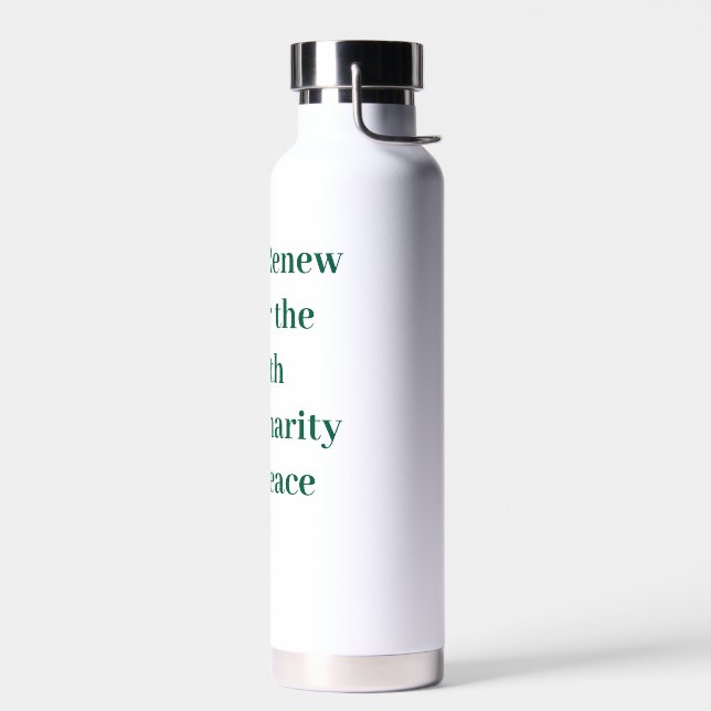 Bouteille d'eau inspirante (Gauche)