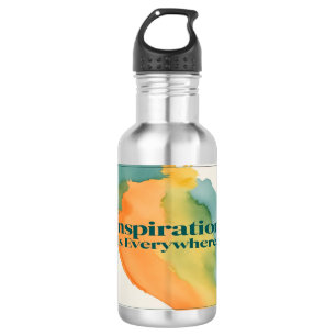 Bouteille d'eau Inspiration est partout