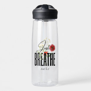 Bouteille D'eau Inspiration Juste Respirer Floral Yoga