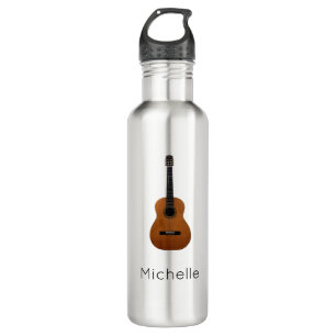 Bouteille D'eau Instrument de musique guitare acoustique personnal