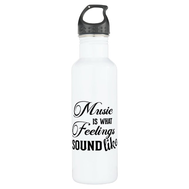 Bouteille D'eau Instrument de musique Musicien Sound Lover Cadeau (Devant)