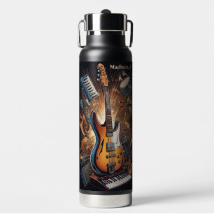 Bouteille D'eau Instruments de musique de nom personnalisé