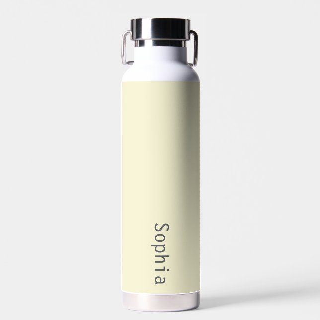 Bouteille d'eau isolée personnalisée - Parfait pou (Avant)