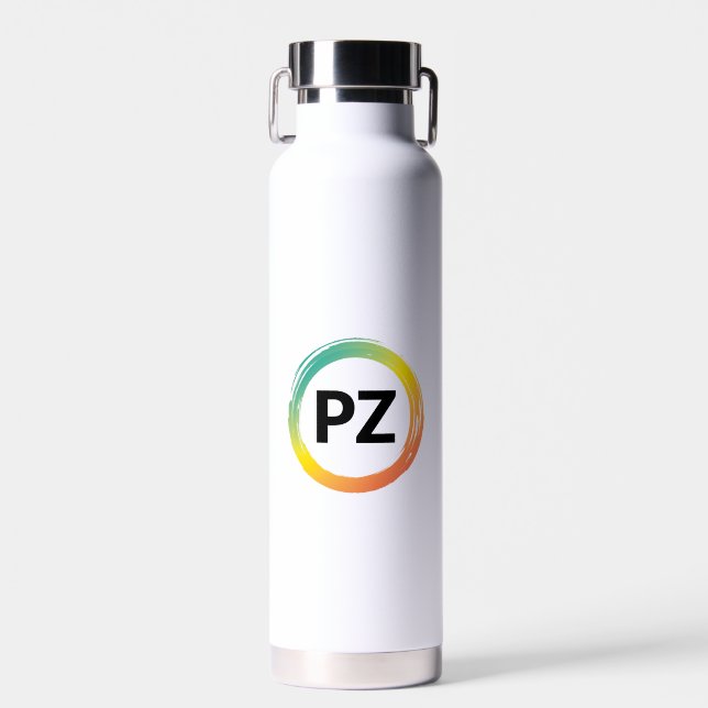 Bouteille d'eau isolée PZ (Avant)
