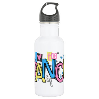 Bouteille D'eau J'aime danser