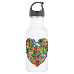 Bouteille D'eau J'aime les Légumes