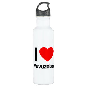 Bouteille D'eau j'aime les vuvuzelas
