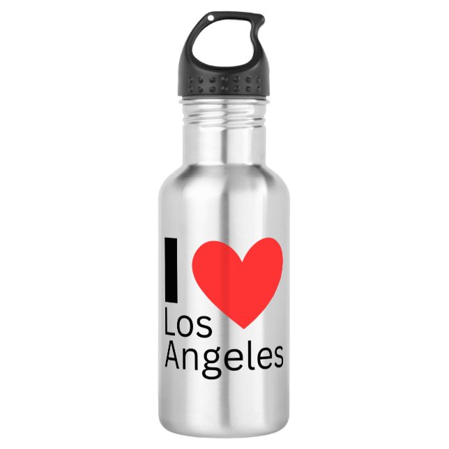 Bouteille D'eau J'aime Los Angeles (Devant)