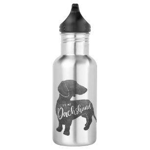Bouteille D'eau J'aime ma saucisse de Doxie Teckel de teckel