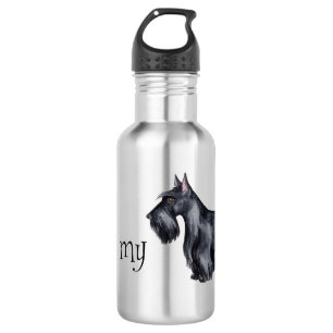 Bouteille D'eau J'aime mon Scottie