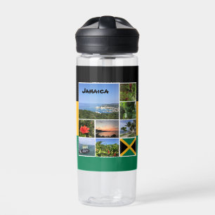 Bouteille D'eau Jamaïque - Collage photo