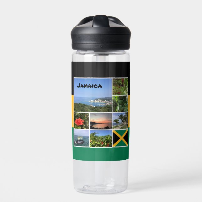 Bouteille D'eau Jamaïque - Collage photo (Extérieur)