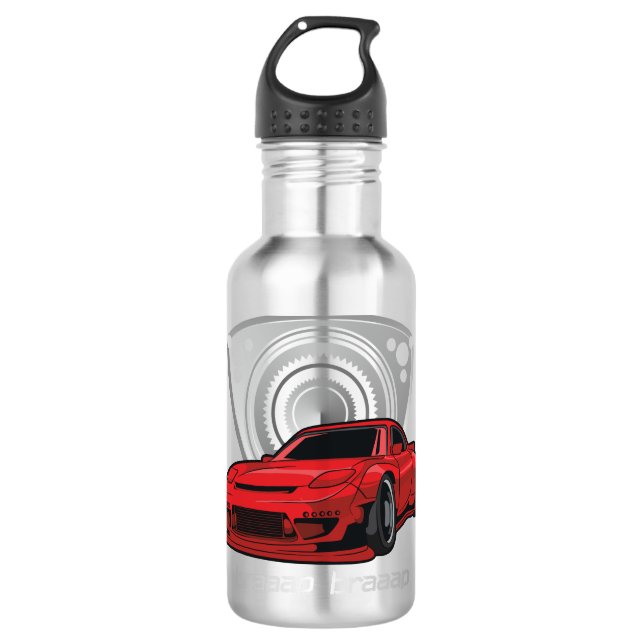 Bouteille D'eau Japon Rotary Mazda RX7 BRAAP (Devant)