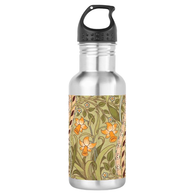 Bouteille D'eau Jardin de jonquilles de William Morris Fleur Class (Devant)