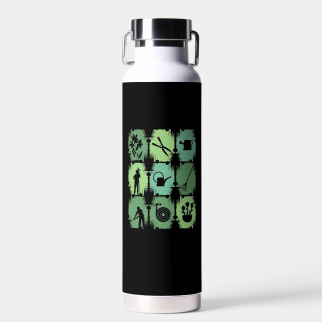 Bouteille D'eau Jardin Outils Gardener (Avant)