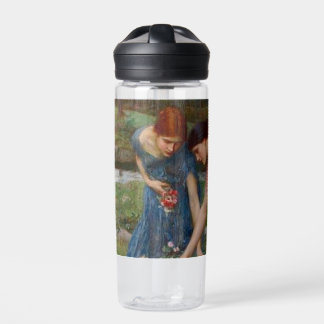 Bouteille D'eau Jardin Romantique Vintage Femmes Préraphaélite