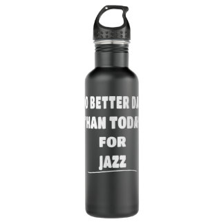 Bouteille D'eau Jazz Saxaphone Jazz Day Jazz Cadeau