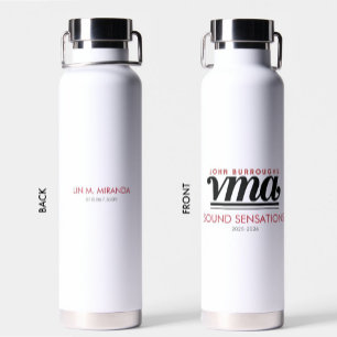 Bouteille D'eau JBHS VMA Personnaliser Votre nom et chorale