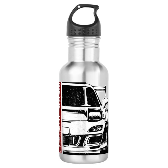 Bouteille D'eau JDM Japon Motorsport tuning voiture 90s (Devant)