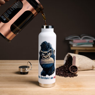 Bouteille D'eau je pense donc que je suis célibataire