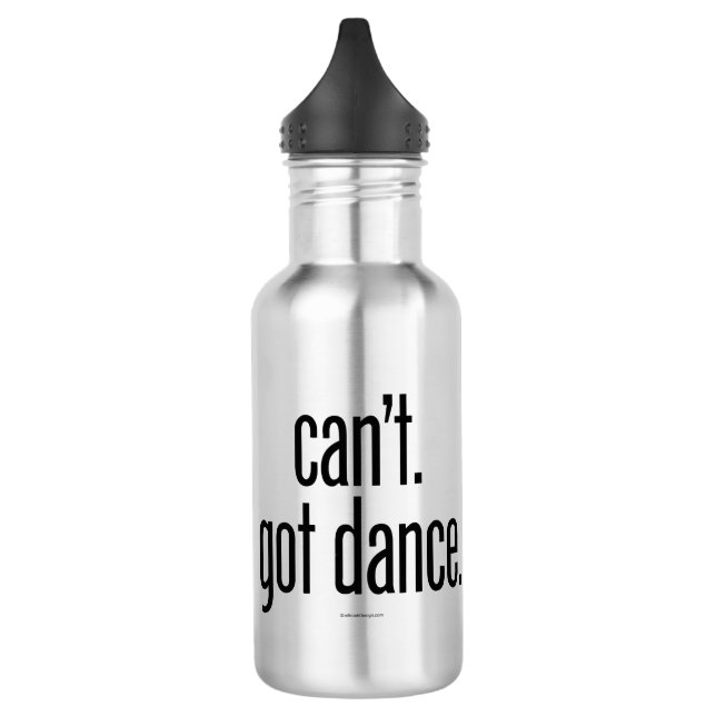 Bouteille D'eau Je peux pas. J'ai danse. (Gauche)