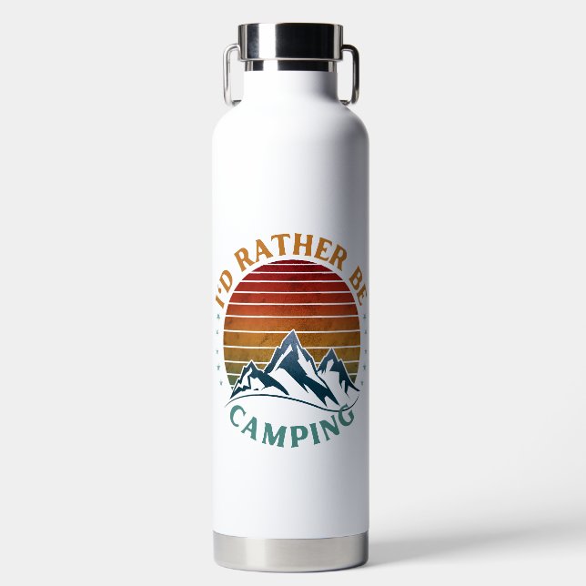 BOUTEILLE D'EAU JE PRÉFÈRE CAMPER  (Avant)